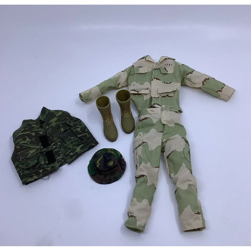 1/6 Scale Military Camo Uniform Outfit Set for 12
